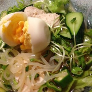 夏の定番　さっぱり冷麺